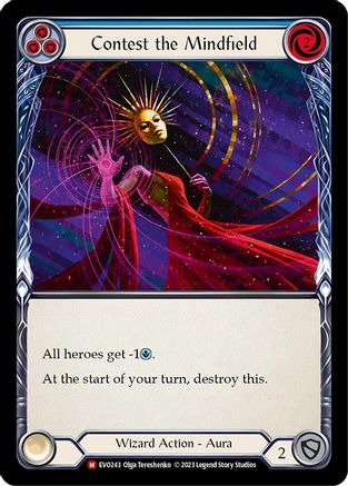Contest the Mindfield [EVO243] (Bright Lights) Flesh And Blood Single Flesh And Blood   