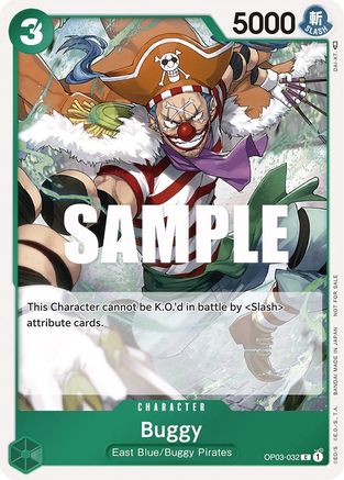 Buggy (Dash Pack) (OP03-032) [Kingdoms of Intrigue] Foil One Piece Single Bandai