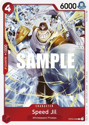 Speed Jil (Dash Pack) (OP03-006) [Kingdoms of Intrigue] Foil One Piece Single Bandai