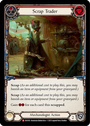 Scrap Trader [EVO101] (Bright Lights) Flesh And Blood Single Flesh And Blood   