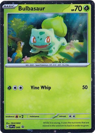 Bulbasaur - 046 (Cosmos Holo) (46) Holofoil [Promos: SV Promo Cards] Pokemon Single Pokémon