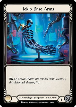 Teklo Base Arms [EVO020] (Bright Lights) Flesh And Blood Single Flesh And Blood   