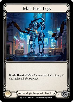 Teklo Base Legs [EVO021] (Bright Lights) Flesh And Blood Single Flesh And Blood   