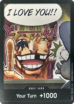 DON!! Card (Color) (Special DON!! Card Pack) [Kingdoms of Intrigue] Foil One Piece Single Bandai