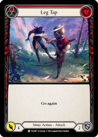 Leg Tap (Red) [TCC087] (Round the Table: TCC x LSS) Flesh And Blood Single Flesh And Blood   