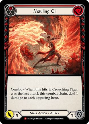 Mauling Qi [TCC088] (Round the Table: TCC x LSS) Flesh And Blood Single Flesh And Blood   