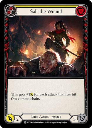 Salt the Wound (Yellow) [TCC096] (Round the Table: TCC x LSS) Flesh And Blood Single Flesh And Blood   