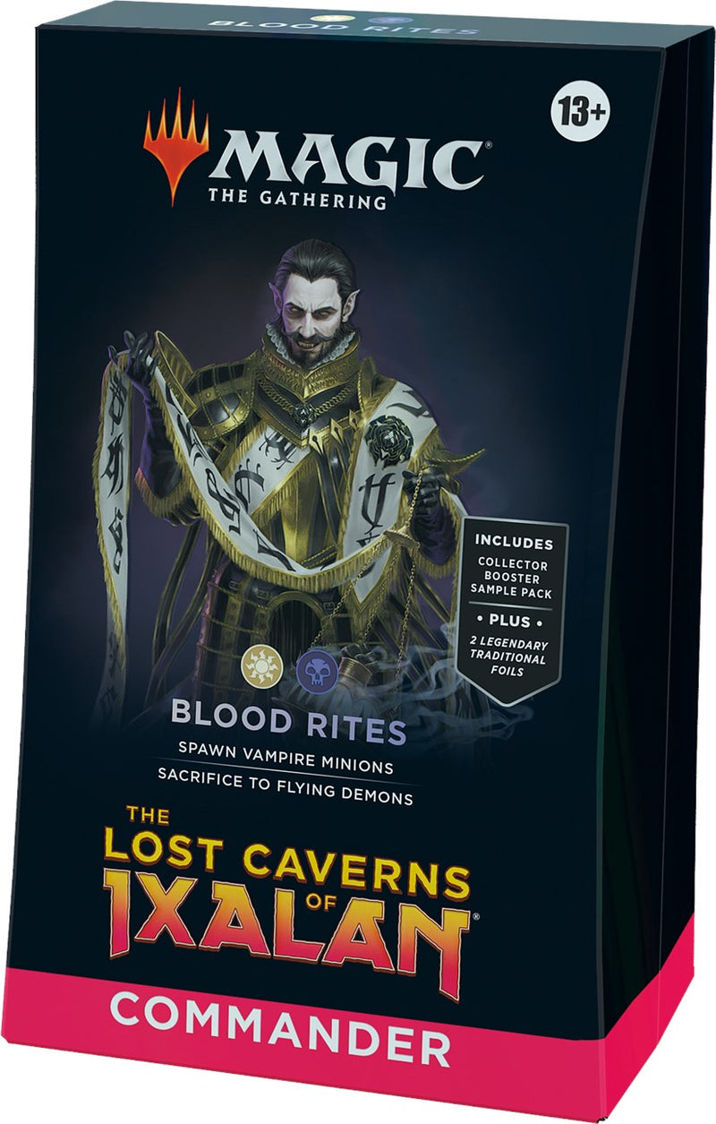 MTG The Lost Caverns of Ixalan - Commander Deck (Blood Rites) MTG Sealed Magic: The Gathering   