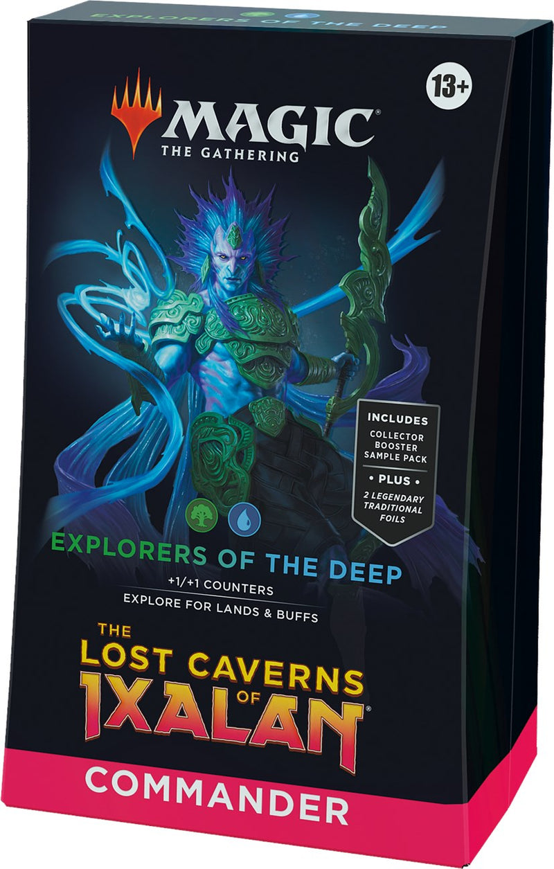 MTG The Lost Caverns of Ixalan - Commander Deck (Explorers of the Deep) MTG Sealed Magic: The Gathering   