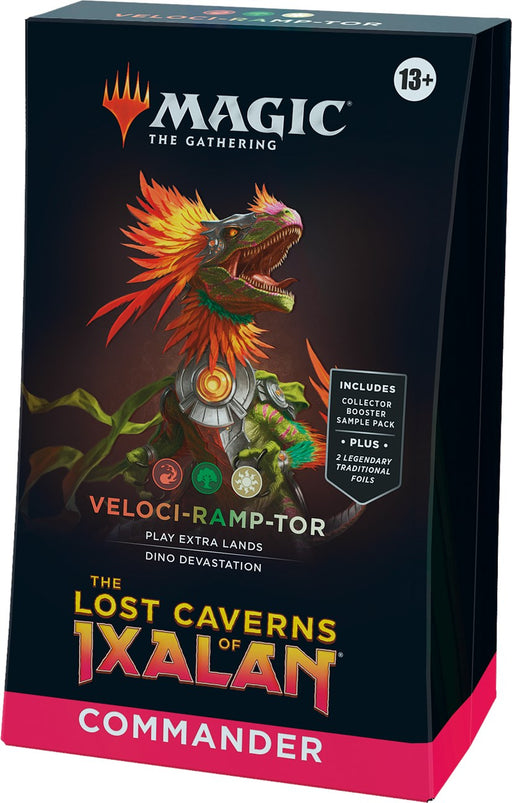 MTG The Lost Caverns of Ixalan - Commander Deck (Veloci-Ramp-Tor) MTG Sealed Magic: The Gathering   