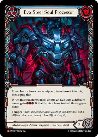 Evo Steel Soul Processor [EVO027] (Bright Lights) Flesh And Blood Single Flesh And Blood   