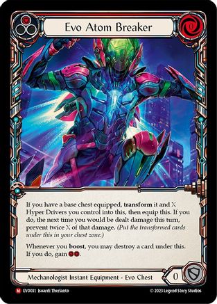 Evo Atom Breaker [EVO031] (Bright Lights) Flesh And Blood Single Flesh And Blood   