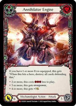 Annihilator Engine [EVO054] (Bright Lights) Flesh And Blood Single Flesh And Blood   