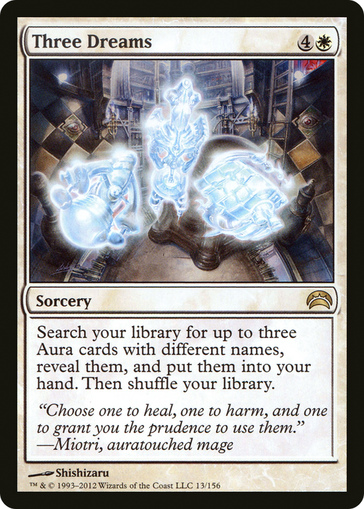 Three Dreams (PC2-013) [Misc] Planechase 2012 MTG Single Wizards of the Coast