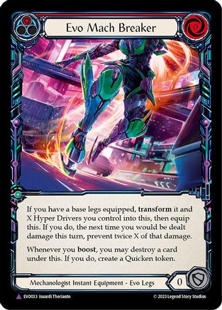 Evo Mach Breaker (Marvel) [EVO033] (Bright Lights)  Cold Foil Flesh And Blood Single Flesh And Blood   