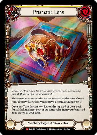 Prismatic Lens [EVO071] (Bright Lights) Flesh And Blood Single Flesh And Blood   