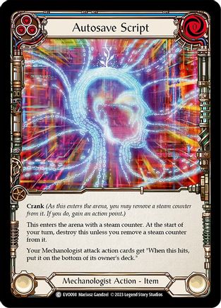 Autosave Script [EVO098] (Bright Lights) Flesh And Blood Single Flesh And Blood   