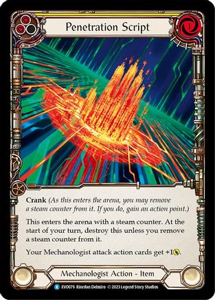 Penetration Script [EVO079] (Bright Lights) Flesh And Blood Single Flesh And Blood   