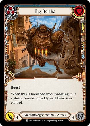 Big Bertha (Blue) [EVO179] (Bright Lights) Flesh And Blood Single Flesh And Blood   