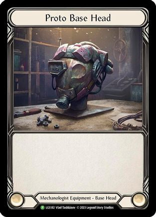 Proto Base Head [LGS182] (Promo)  Cold Foil Flesh And Blood Single Flesh And Blood   