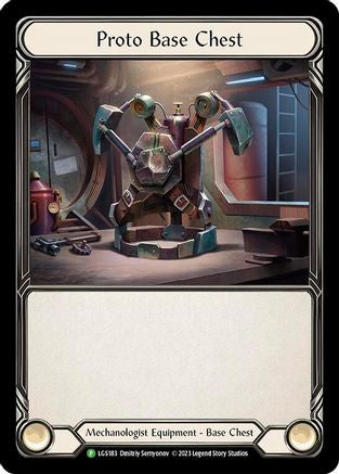 Proto Base Chest [LGS183] (Promo)  Cold Foil Flesh And Blood Single Flesh And Blood   