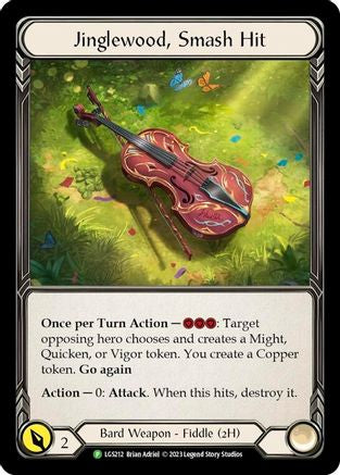 Jinglewood, Smash Hit [LGS212] (Promo)  Rainbow Foil Flesh And Blood Single Flesh And Blood   