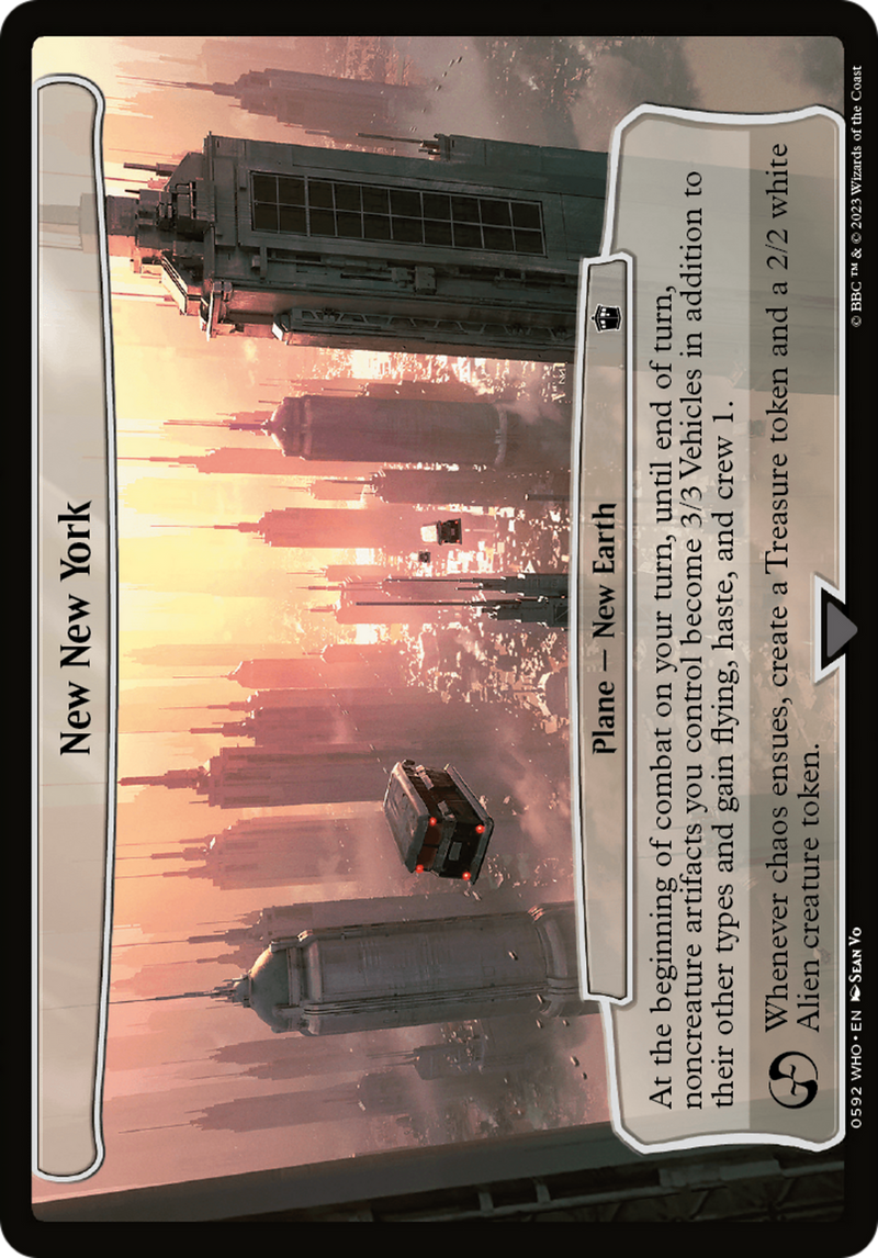 New New York (WHO-592) [Doctor Who] MTG Single Wizards of the Coast