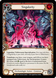 Singularity // Teklovossen, the Mechropotent [EVO010] (Bright Lights) Flesh And Blood Single Flesh And Blood   