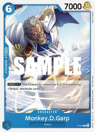 Monkey.D.Garp (Sealed Battle Kit Vol. 1) (P-054) [One Piece Promotion Cards] One Piece Single Bandai