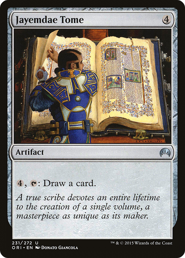 Jayemdae Tome (ORI-231) [Magic Origins] MTG Single Wizards of the Coast