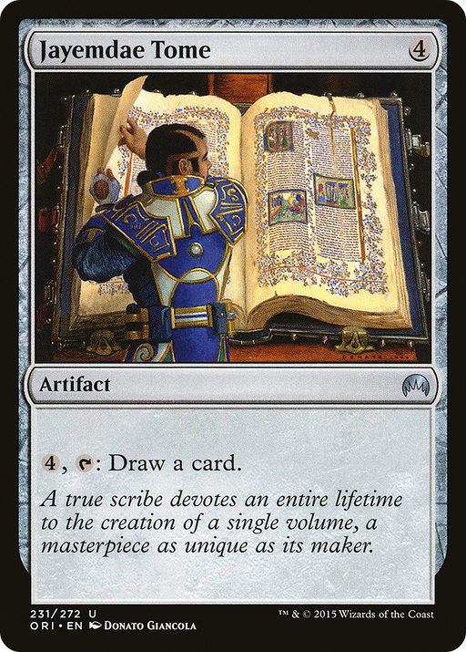 Jayemdae Tome (ORI-231) [Magic Origins] Foil MTG Single Wizards of the Coast