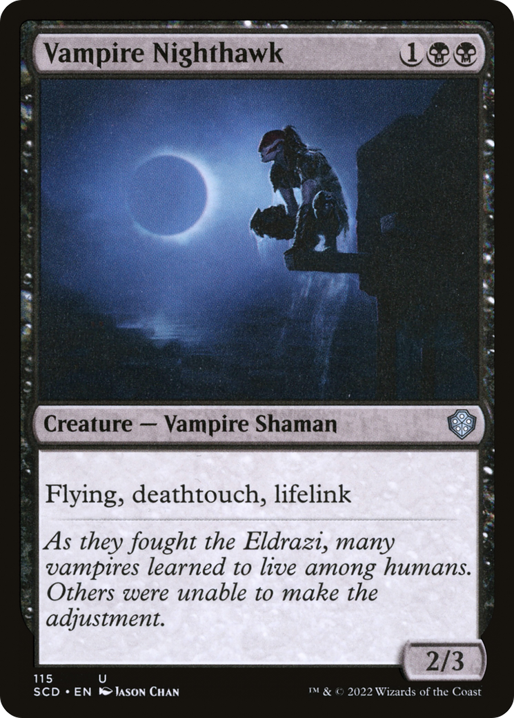 Vampire Nighthawk (SCD-115) [Starter Commander Decks] MTG Single Wizards of the Coast