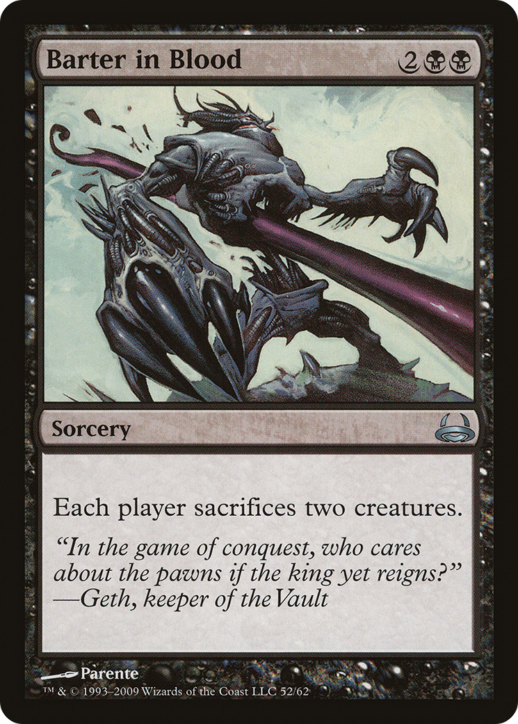 Barter in Blood (DDC-052) [Misc] Duel Decks: Divine vs. Demonic MTG Single Wizards of the Coast