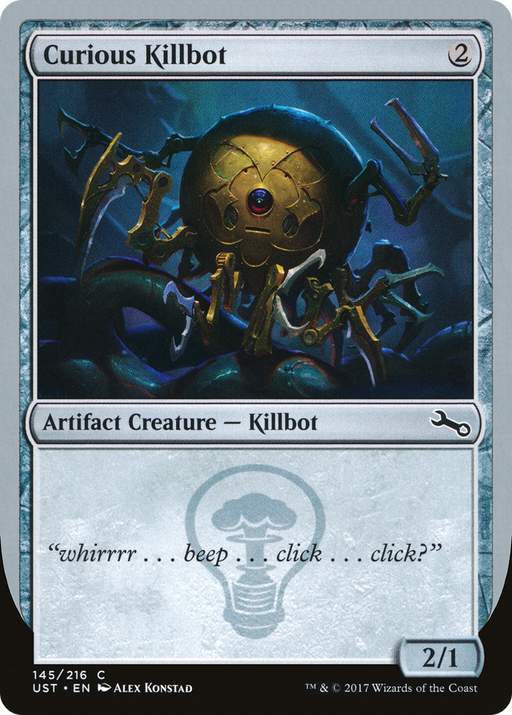 Curious Killbot (UST-145) [Unstable] MTG Single Wizards of the Coast