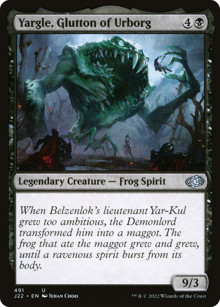 Yargle, Glutton of Urborg (J22-491) [Jumpstart 2022] MTG Single Wizards of the Coast