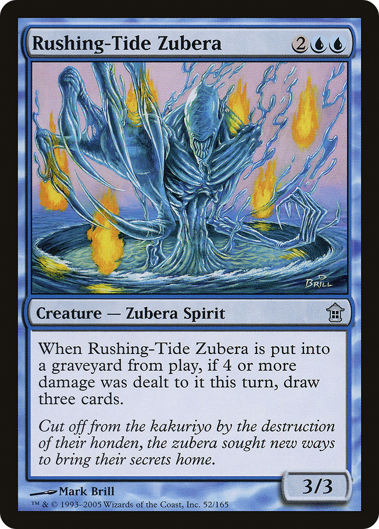 Rushing-Tide Zubera (SOK-052) [Saviors of Kamigawa] MTG Single Wizards of the Coast