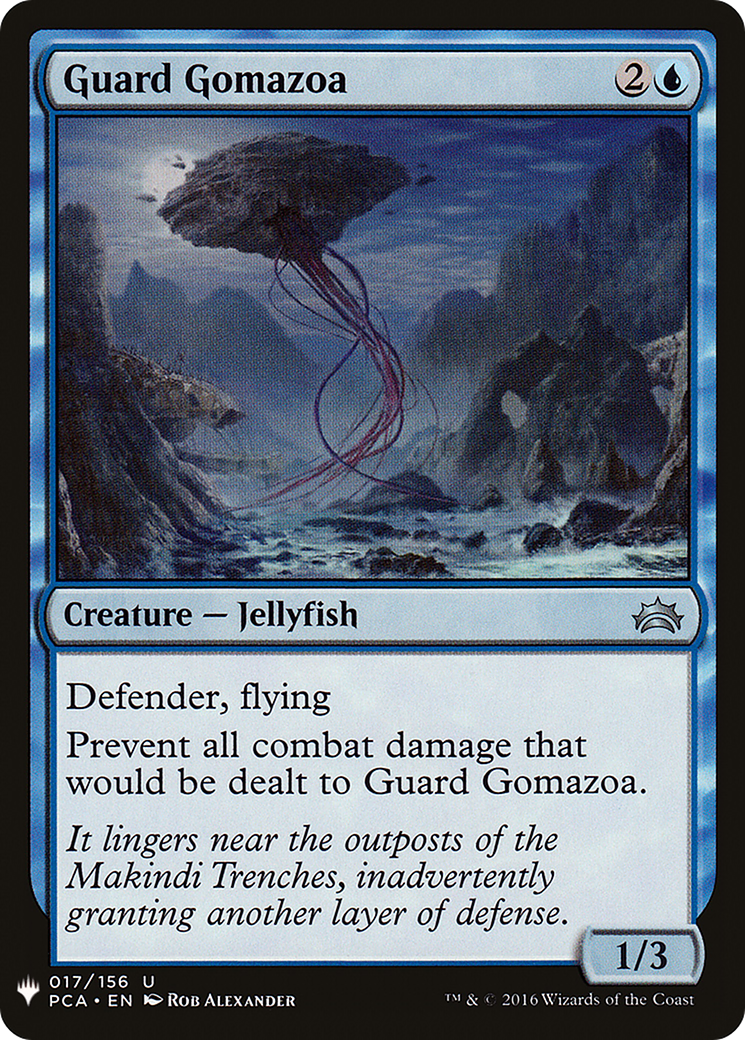 Guard Gomazoa (LIST-PCA-17) [Mystery Booster] The List MTG Single Wizards of the Coast