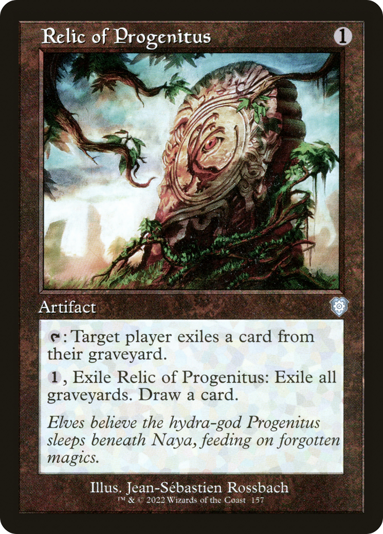 Relic of Progenitus (BRC-157) [The Brothers' War Commander] MTG Single Wizards of the Coast