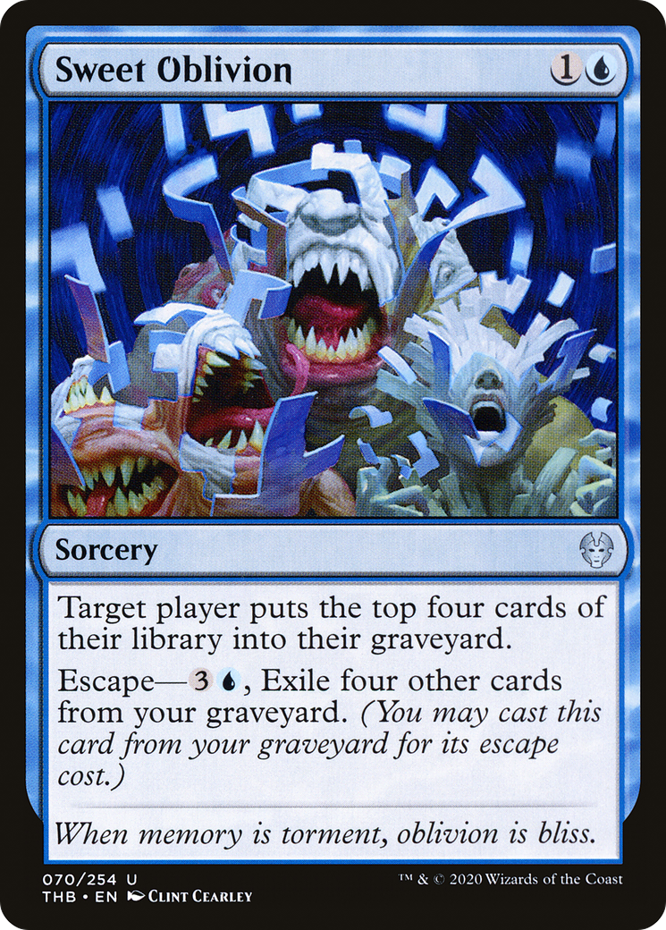 Sweet Oblivion (THB-070) [Theros Beyond Death] Foil MTG Single Wizards of the Coast