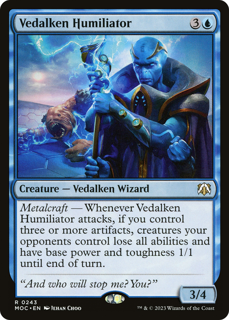 Vedalken Humiliator (MOC-243) [March of the Machine Commander] MTG Single Wizards of the Coast