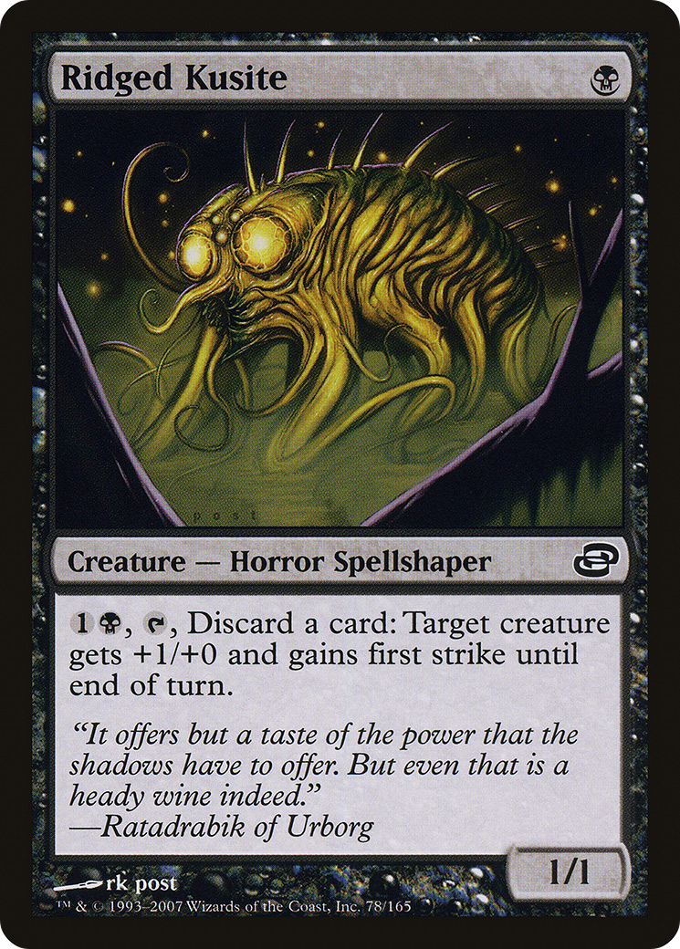 Ridged Kusite (PLC-078) [Planar Chaos] MTG Single Planar Chaos