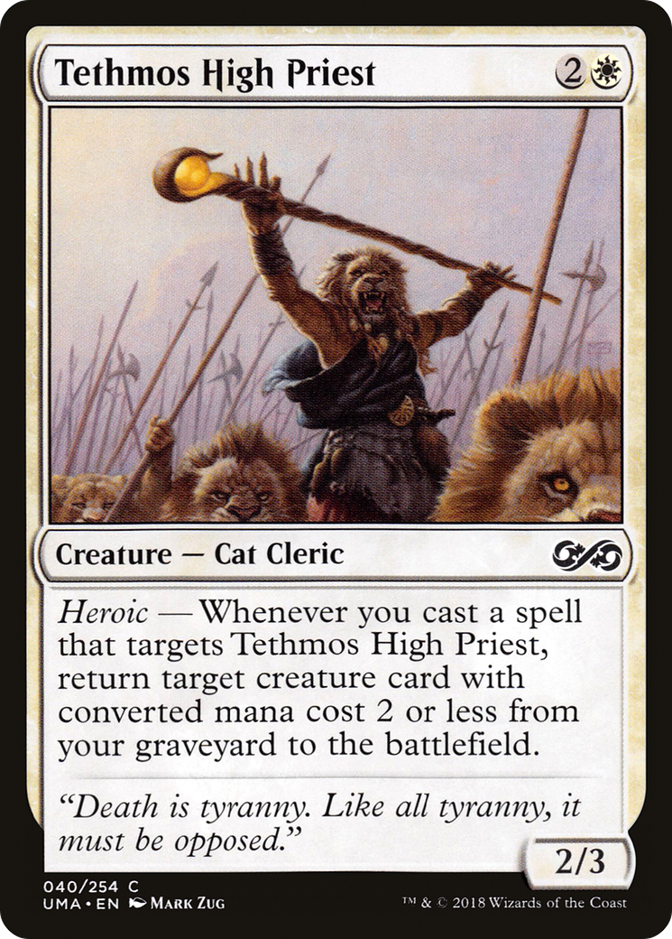 Tethmos High Priest (UMA-040) [Ultimate Masters] Foil MTG Single Wizards of the Coast