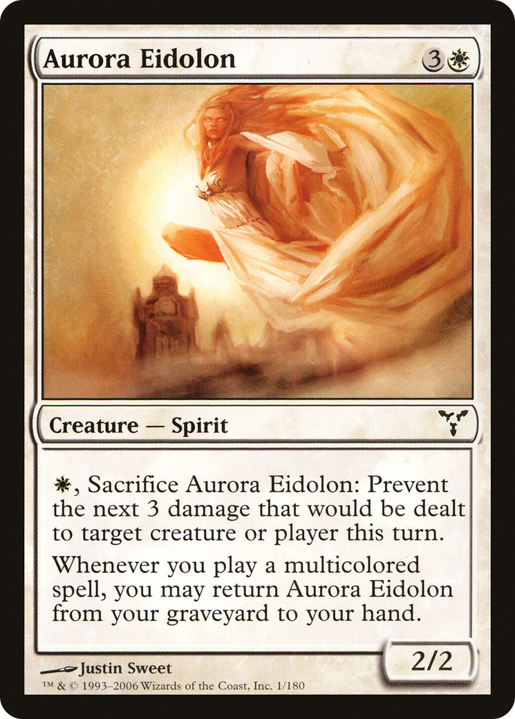 Aurora Eidolon (DIS-001) [Dissension] MTG Single Wizards of the Coast