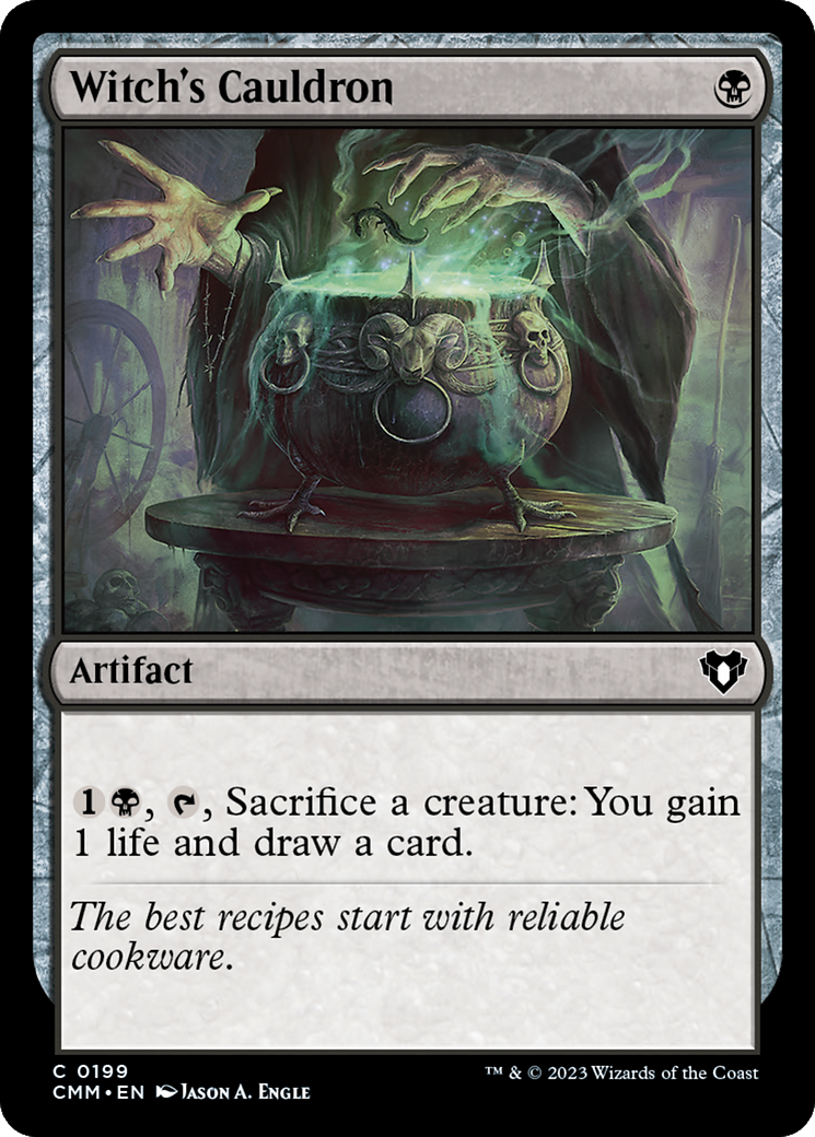 Witch's Cauldron (CMM-199) [Commander Masters] MTG Single Wizards of the Coast