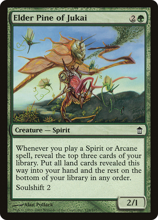 Elder Pine of Jukai (SOK-128) [Saviors of Kamigawa] MTG Single Wizards of the Coast