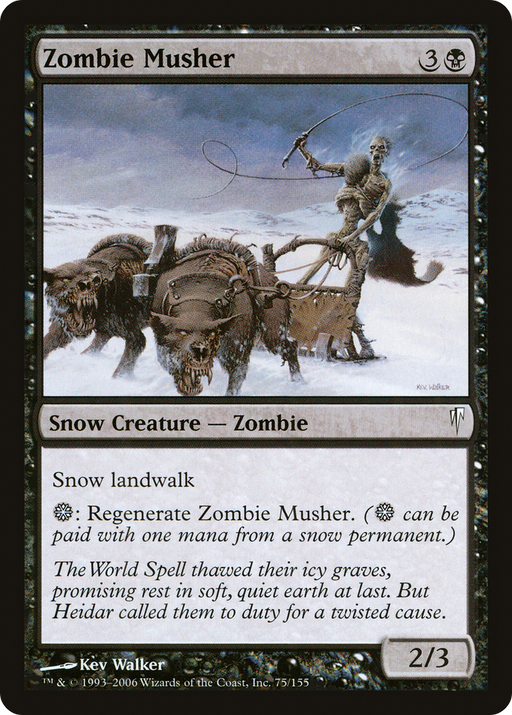Zombie Musher (CSP-075) [Coldsnap] MTG Single Wizards of the Coast