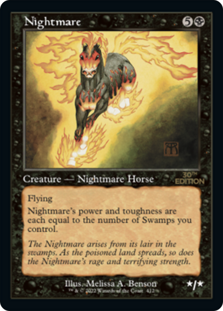 Nightmare (30A-412) [30th Anniversary Edition] MTG Single Wizards of the Coast