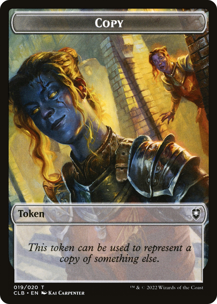 Copy Token [Commander Legends: Battle for Baldur's Gate Tokens] MTG Single Magic: The Gathering