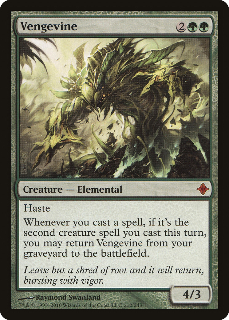 Vengevine (ROE-212) [Rise of the Eldrazi] MTG Single Wizards of the Coast