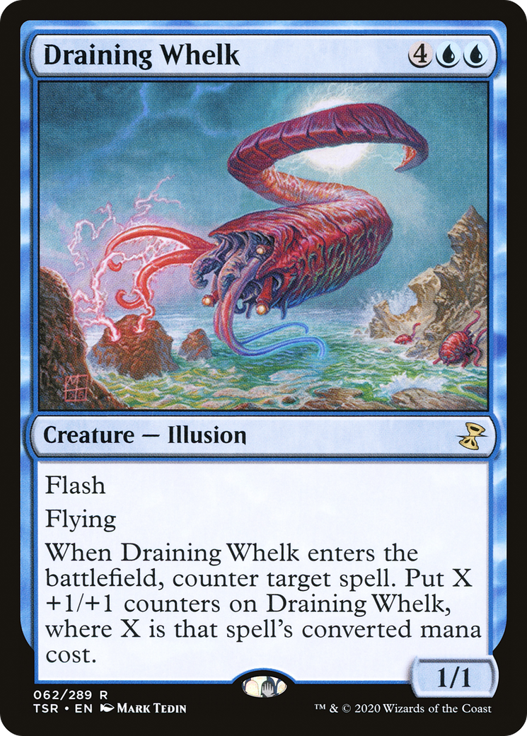 Draining Whelk (TSR-062) [Time Spiral Remastered] MTG Single Wizards of the Coast